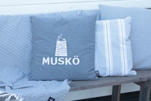 Kuddfodral Muskö - Wasa Ekotextil