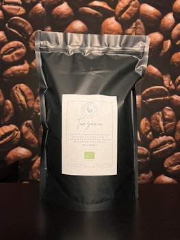 Robusta Tanzania Mellanrost Hela bönor 1000g - EKO