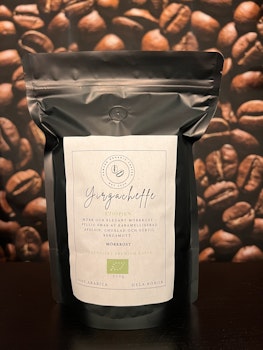 Yirgacheffe Etiopien Mörkrost Hela bönor 500g - EKO