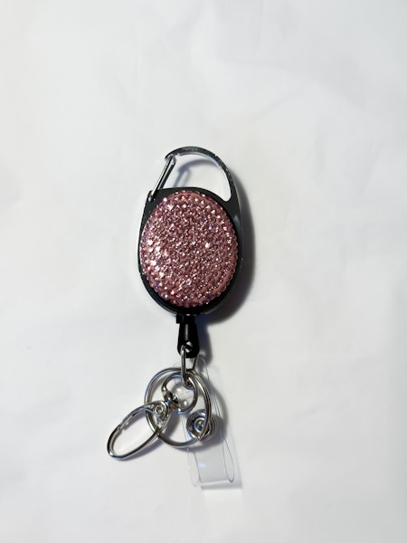 Jojo nyckelknippa GLITTER ROSA
