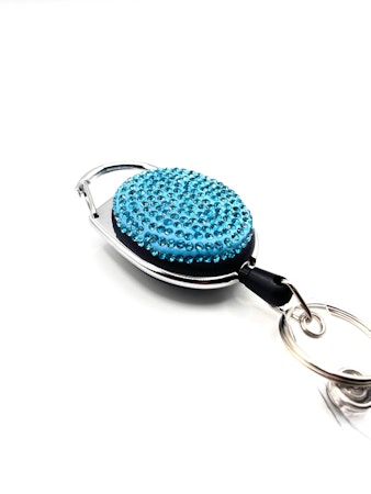 Jojo nyckelknippa GLITTER TURKOS