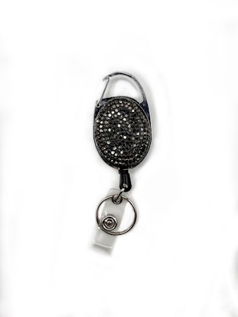 Jojo nyckelknippa GLITTER SVART