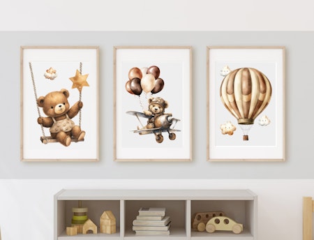 Poster Teddy gungar