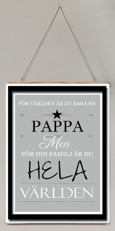 Pappa- världen