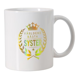 FANCY MUG SYSTER SIMPLY THE BEST