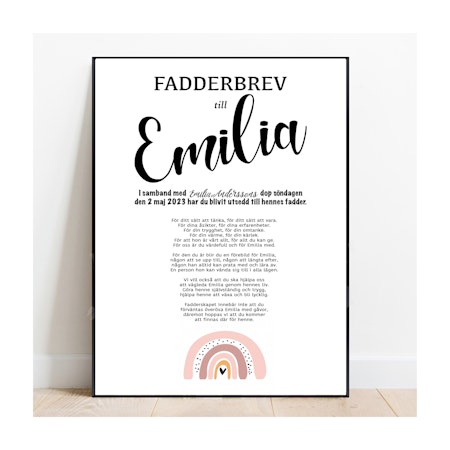 Fadderbrev Rainbow