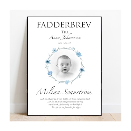 Fadderbrev Blåklinten