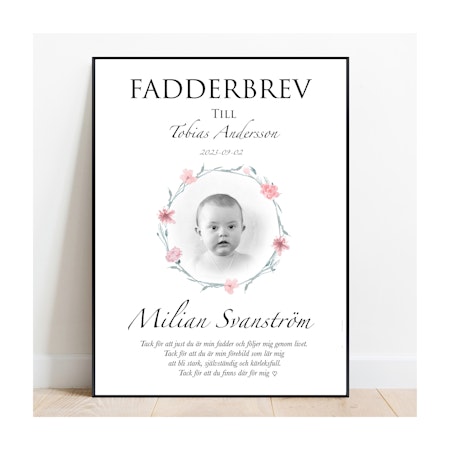 Fadderbrev Rosaklint