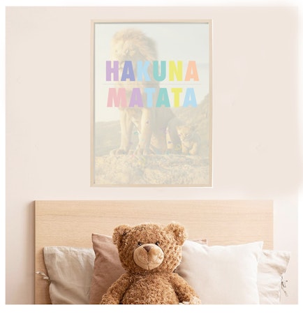 Poster HAKUNA MATATA