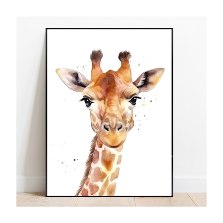 Poster Giraff