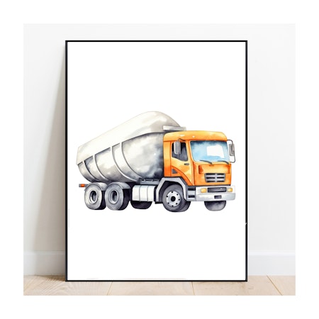 Poster Tankbil