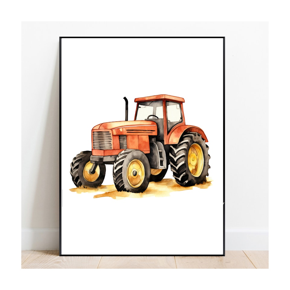 Poster Traktor