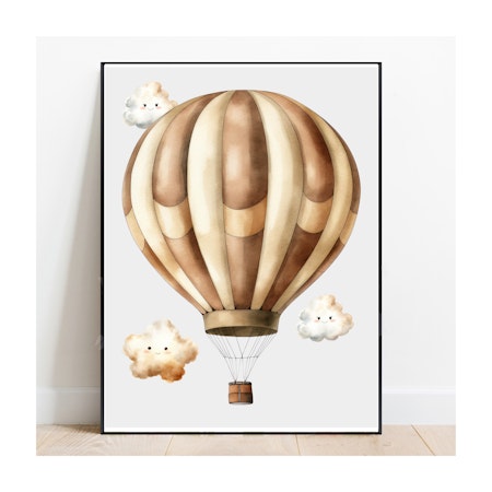 Barnposter Luftballong