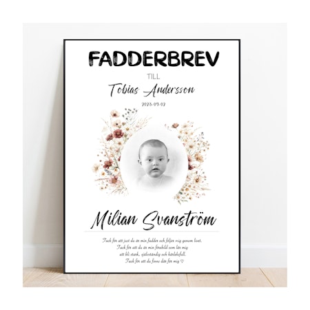Fadderbrev Vallmo