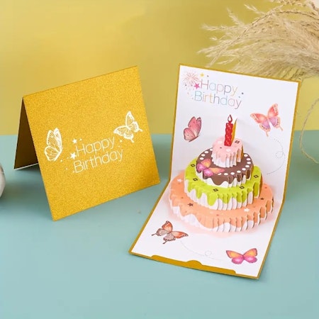 Gratulationskort pop-up kort