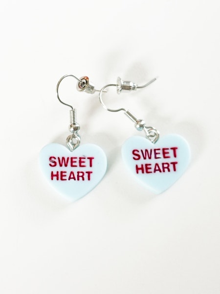 Örhängen hjärtan "sweet heart"