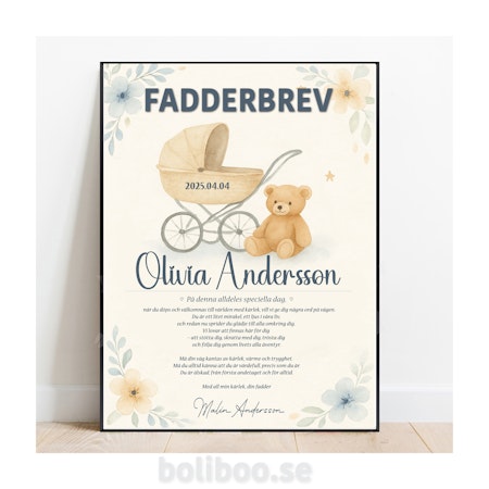 Fadderbrev VACKER