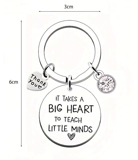 Present till skola och förskola - nyckelring