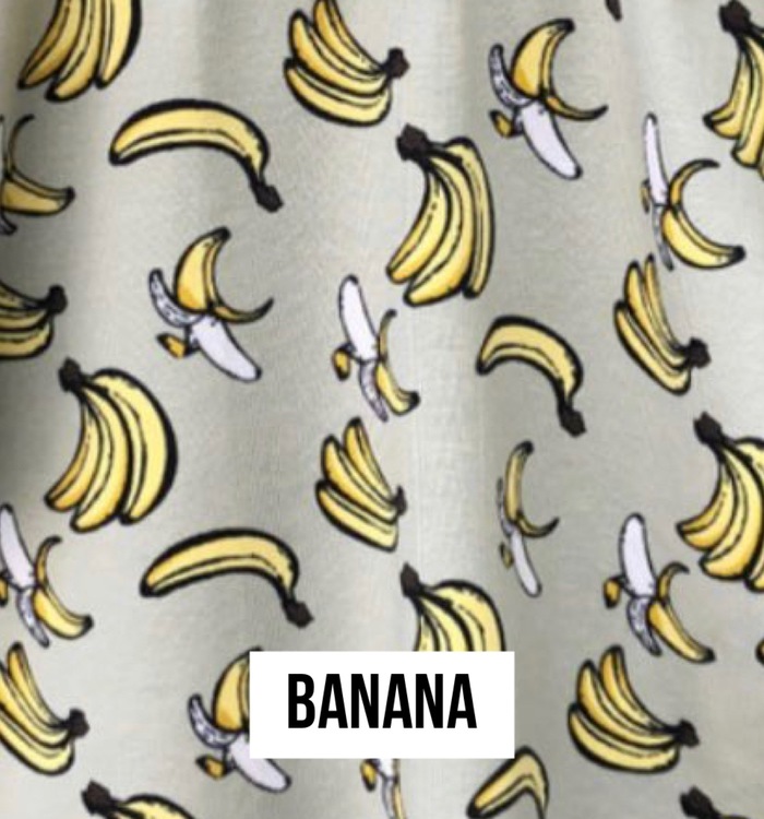 Banana tunika kort ärm