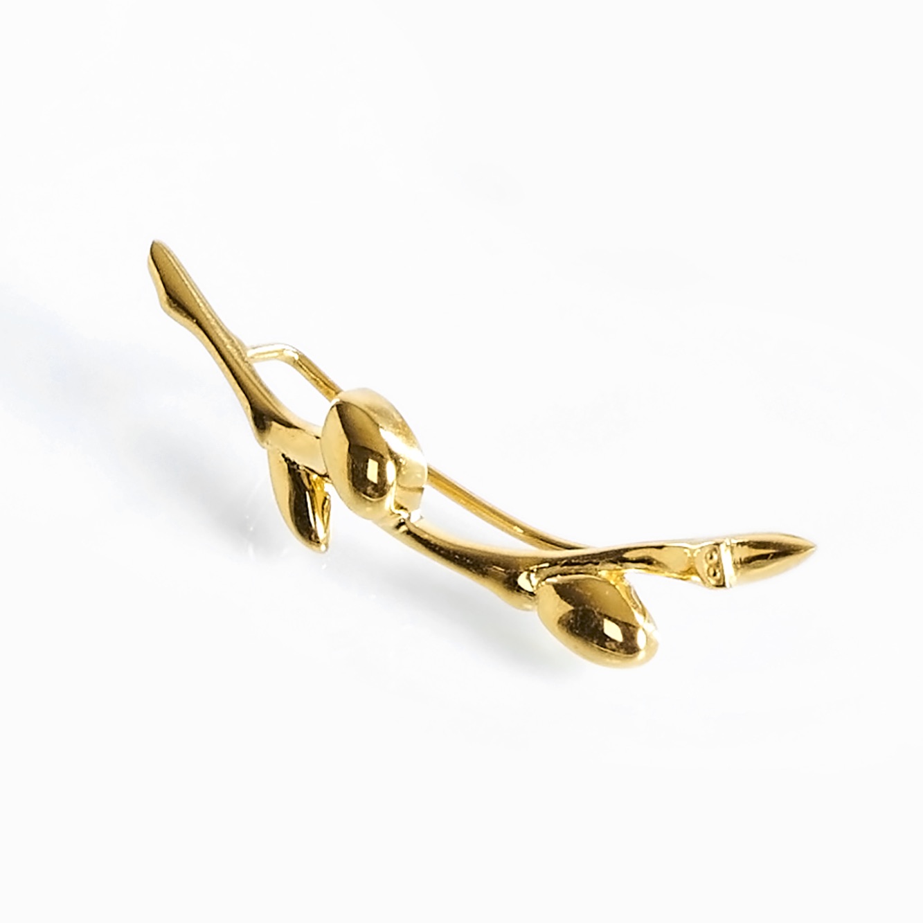 Soldiser Embla Gold Earring Right Side