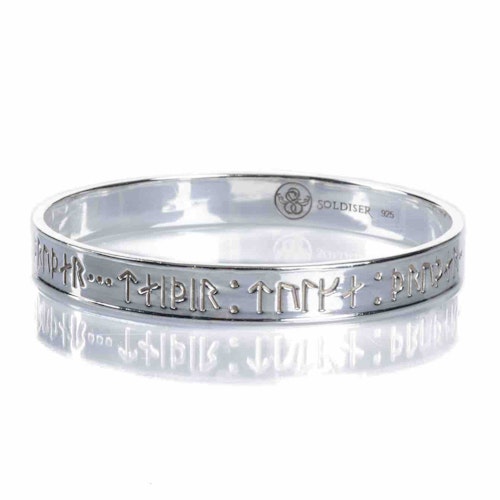 Goddess Thrud Silver Bangle