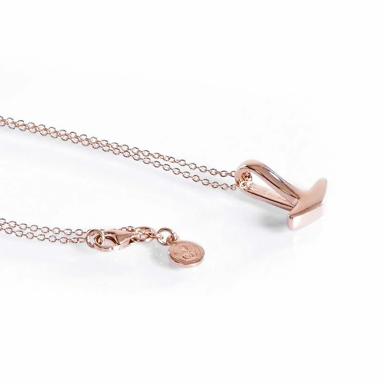 Soldiser Thor's Hammer Rose Gold Necklace