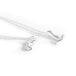 Thor's Hammer Silver Necklace