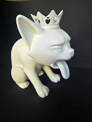 Kunglig kattfigur