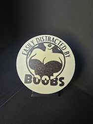 Easily distracted by boobs