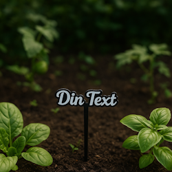 Planteringsskylt välj din egen text