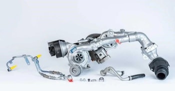 10009930098 Borgwarner Bytesturbo Kit T5 Transporter BiTurbo TDi CFCA Motorn (OE: 03L 145 715 J)