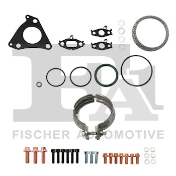 Mont Kit för Borgwanrer 10009900074 / 10009900167 Mercedes Sprinter OM651DE22LA R2S Fabriksny Bytesturbo
