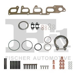 Mont kit för 10009880098/10009930098 Borgwarner Turbo Kit T5 Transporter BiTurbo TDi CFCA Motorn (OE: 03L 145 715 J)
