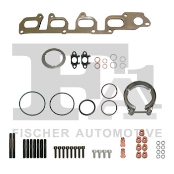 Mont kit för 10009880098/10009930098 Borgwarner Turbo Kit T5 Transporter BiTurbo TDi CFCA Motorn (OE: 03L 145 715 J)