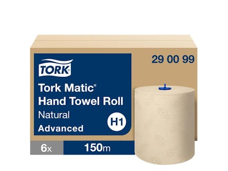Handduk TORK Adv H1 natur 150m 6/fp