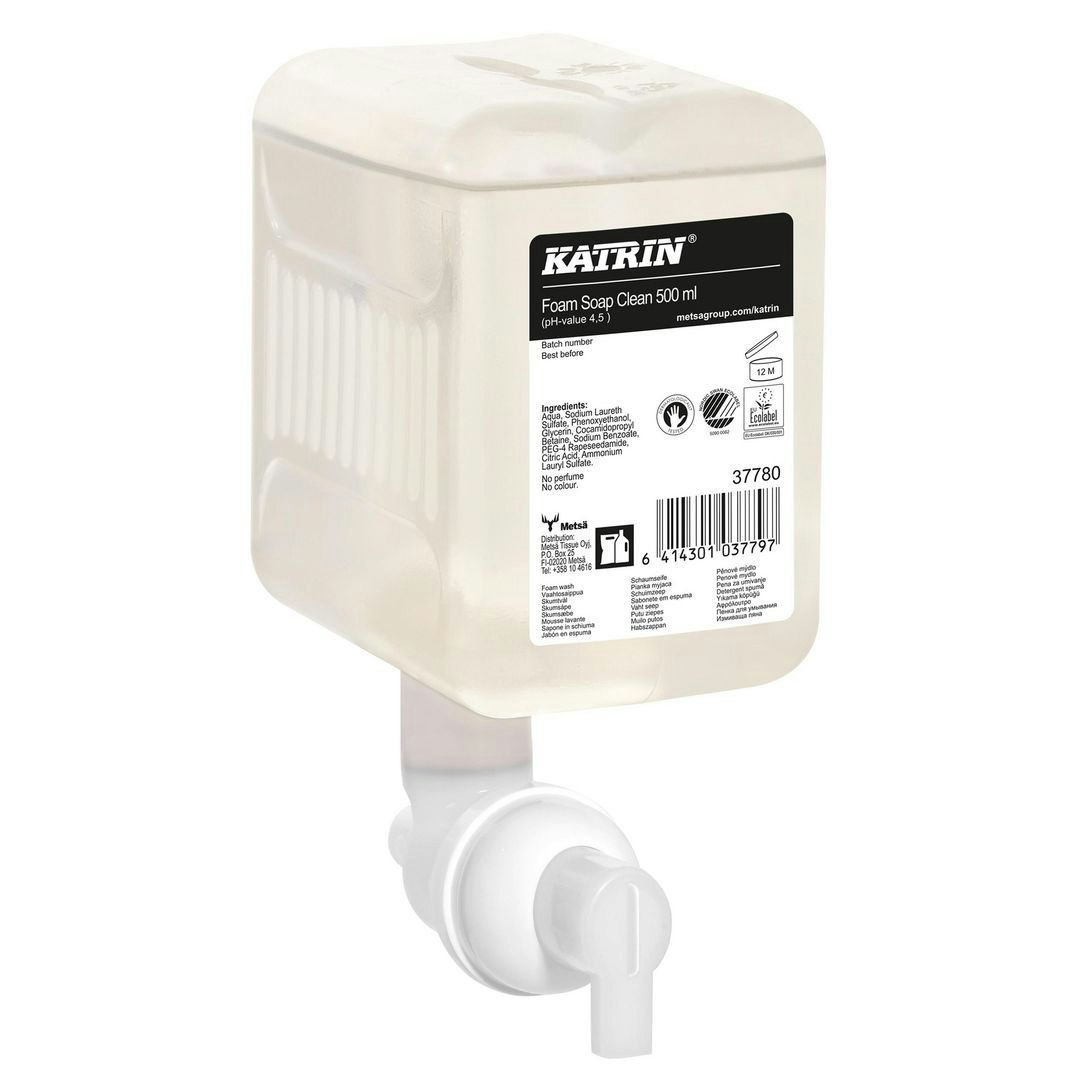 Skumtvål KATRIN Neutral Clean 500ml