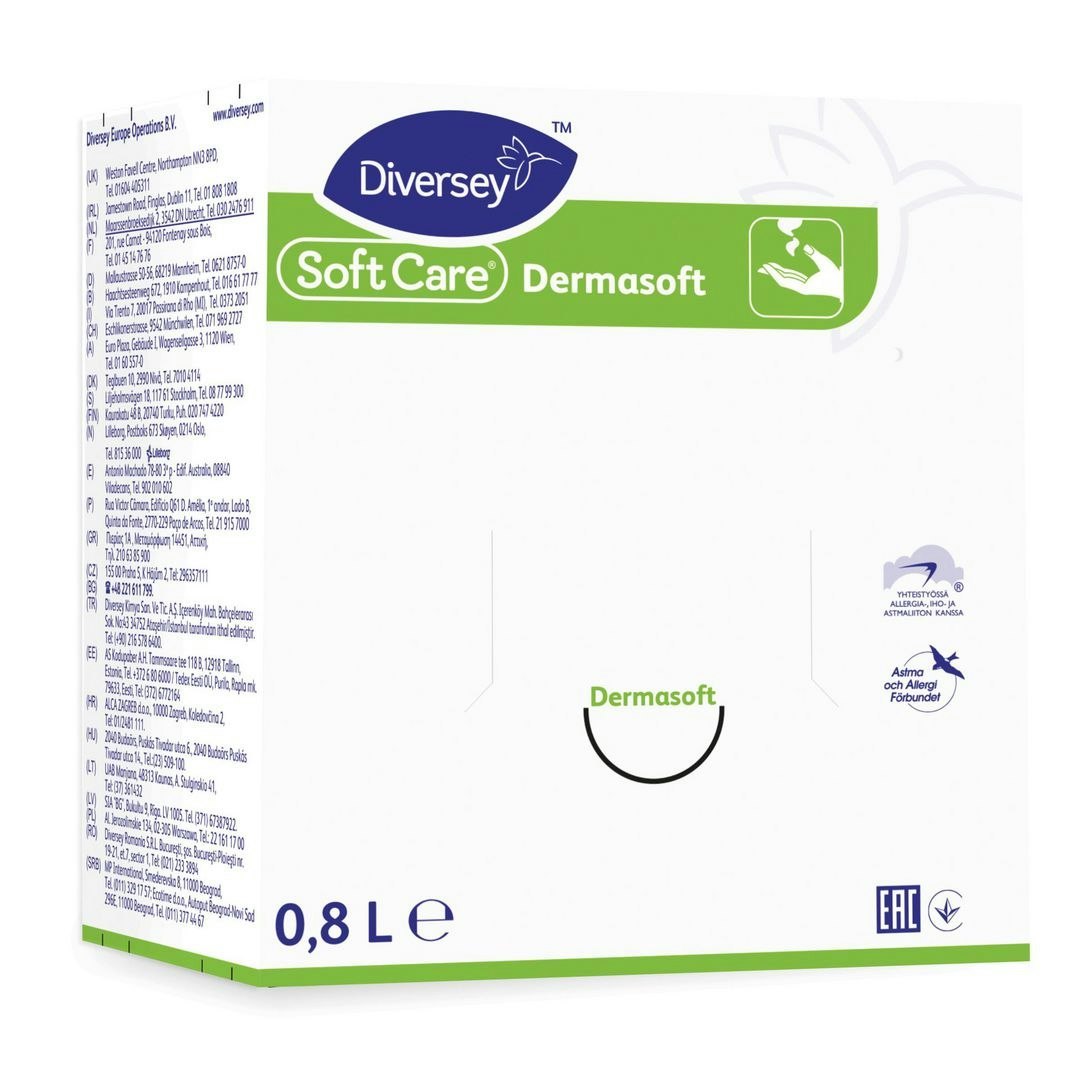 Hudcreme DIVERSEY Dermasoft H9 800ml 6/fp