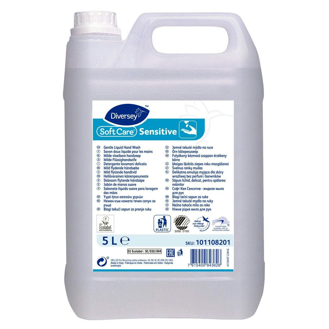 Tvål SOFT CARE Sensitive 5L