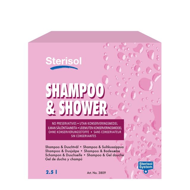 Duschtvål & Schampo STERISOL 2,5L 2/fp