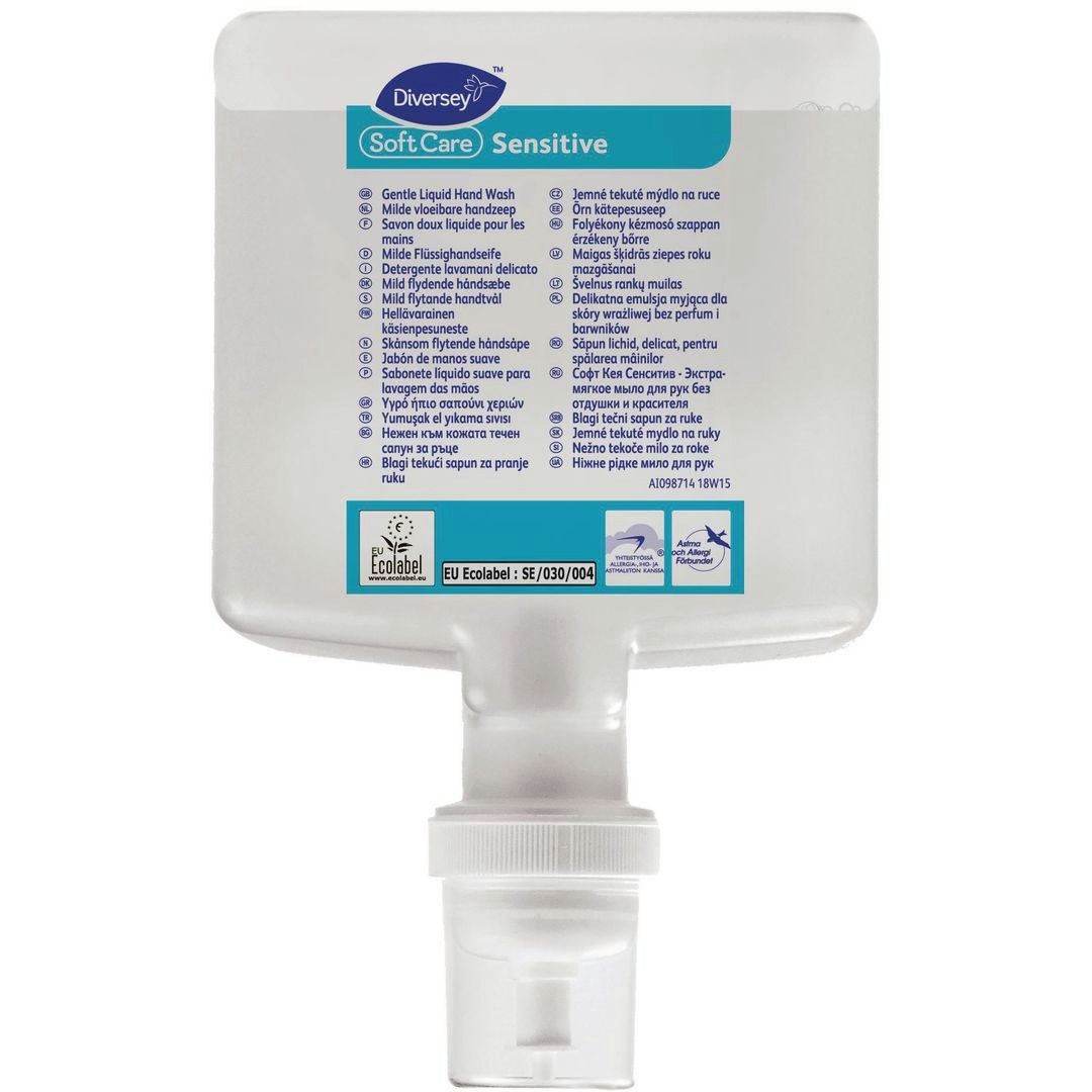 Tvål Soft Care Sensitive 1,3L