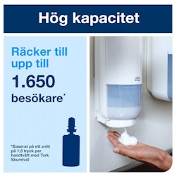 Dispenser TORK S4 Tvål INT Sens. vit