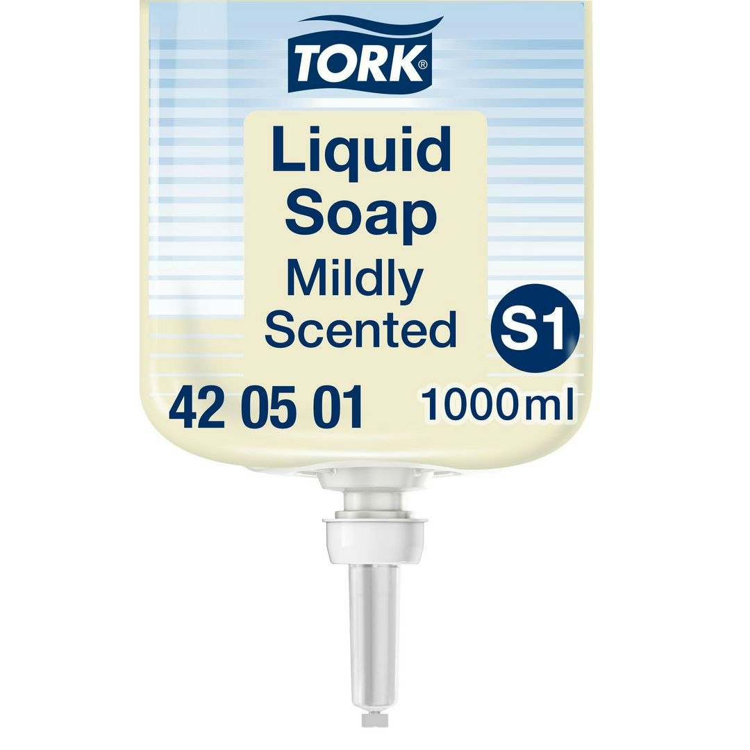 Tvål TORK S1 Mild ljusgul 1L