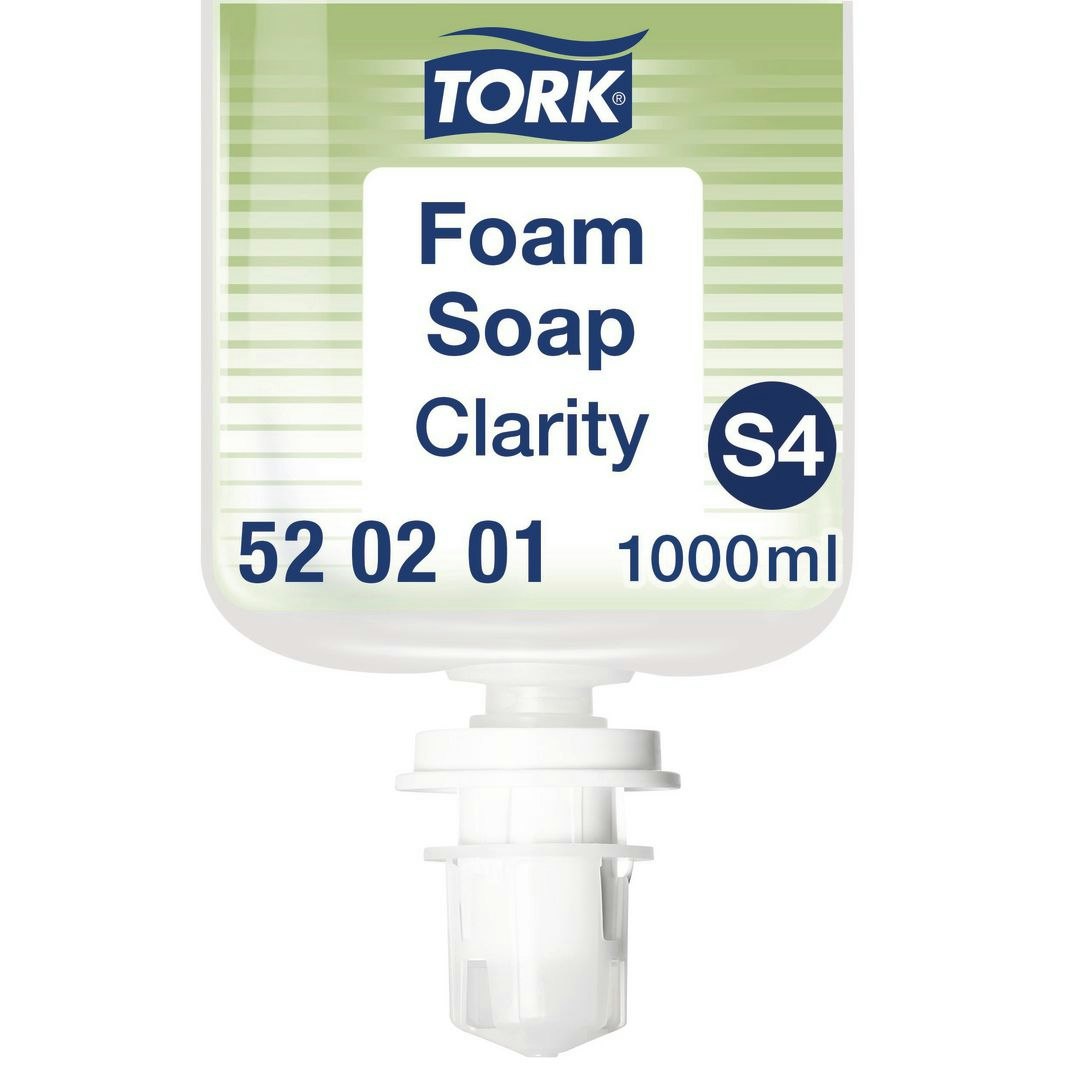 Skumtvål TORK S4 Clarity oparfymerad 1L