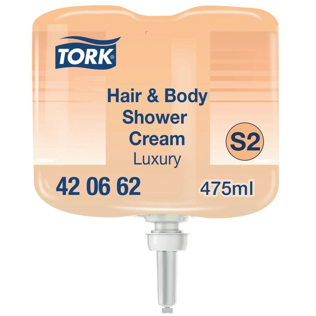 Duschtvål TORK S2 Lux Hair&Body 475ml 8/fp