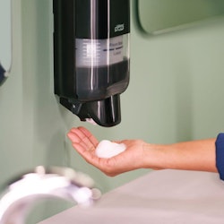 Dispenser TORK S4 tvål/handsprit svart