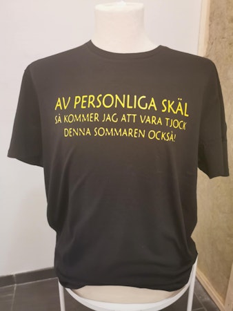 T-shirt : av personliga