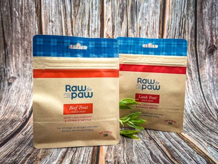 Raw for Paw® Biff m Lingon & Nässla 50g 🇸🇪