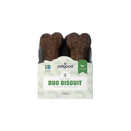Petgood® Insektsbaserade Hundkex 180g