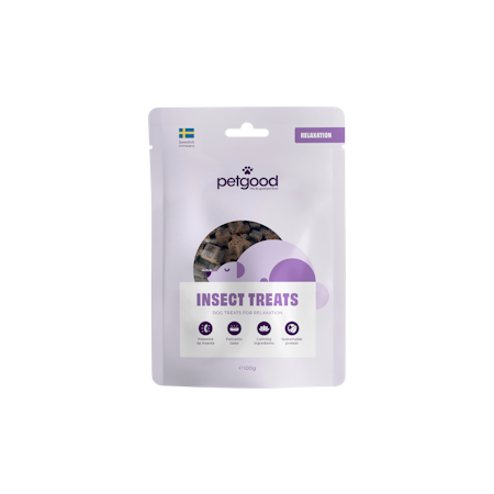 Petgood® Insektsbaserat Hundgodis För Avkoppling 100g