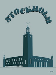 Stockholm - blå